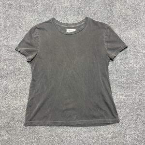 Rowan Gray Crew Neck Short Sleeve T-Shirt Womens Small
